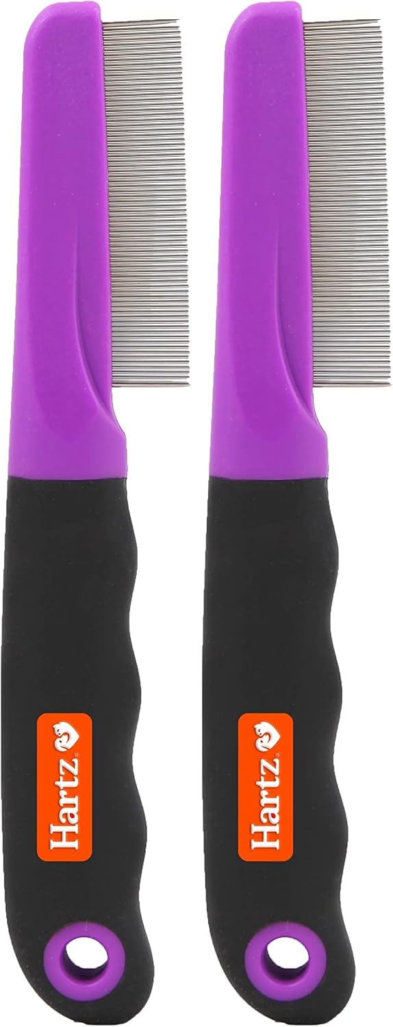 Hartz Groomer's Best Flea Comb for Dogs and Cats, Fine-Toothed Gentle Pet Comb for Detangling or Dematting Face & Paws (Pack of 1) - Image 10