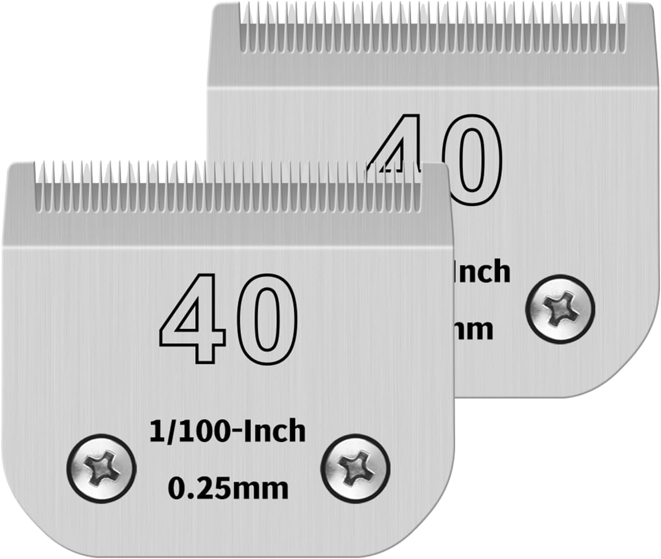 10W Wide Pet Dog Grooming Detachable Blades, 1/16" (1.5mm) | Compatible with Andis, Oster A5, Wahl KM10 Clippers, Fit for larger animals - Image 10
