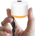 Soothing Sounds white noise machine front view showing compact portable design for sleep aid