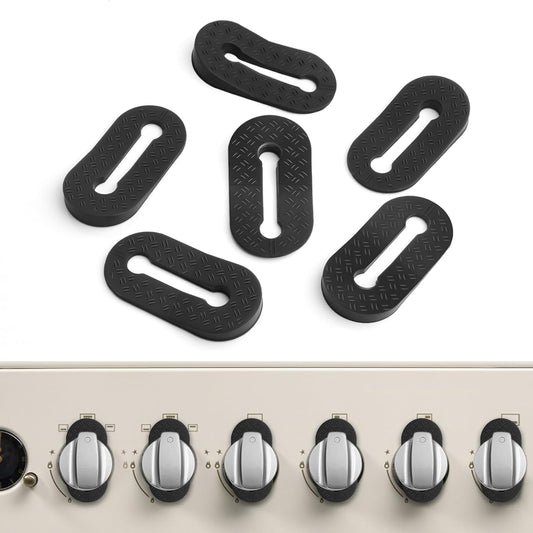 Axfvd silicone stove knob safety locks front view