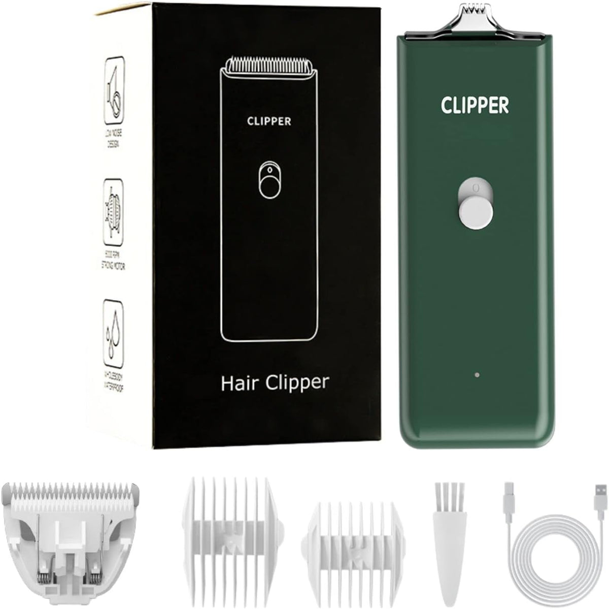 Dog Cat Home Hair Waterproof Clipper Portable Electric USB Rechargeable Pet Grooming Tools Low Noise Shaver Cordless Trimmer for Small and Large Pets - Image 13