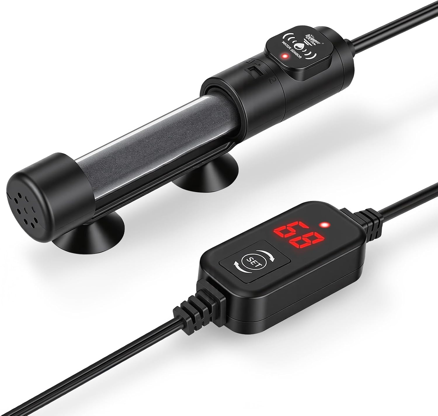 hygger Submersible Aquarium Heater, Small Adjustable Fish Tank Heater with 2 Suction Cups, Temperature Controller, Over-Temperature Off-Water Protection for Saltwater Freshwater (25W, 2-5 Gallon) - Image 9