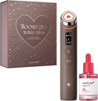 Medicube booster pro holiday gift set front view device and serum