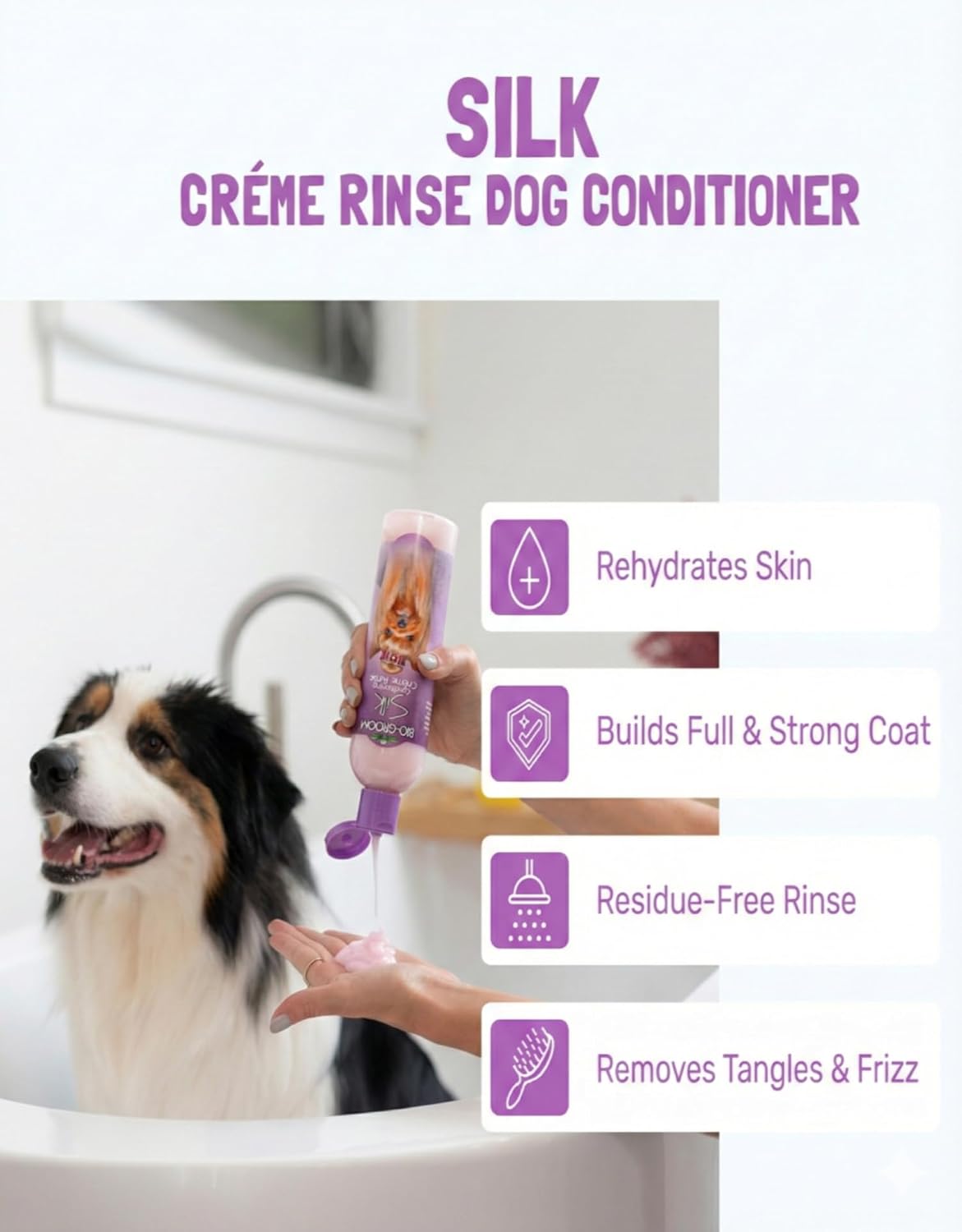 Bio-Groom Silk Conditioning Creme Rinse bottle
