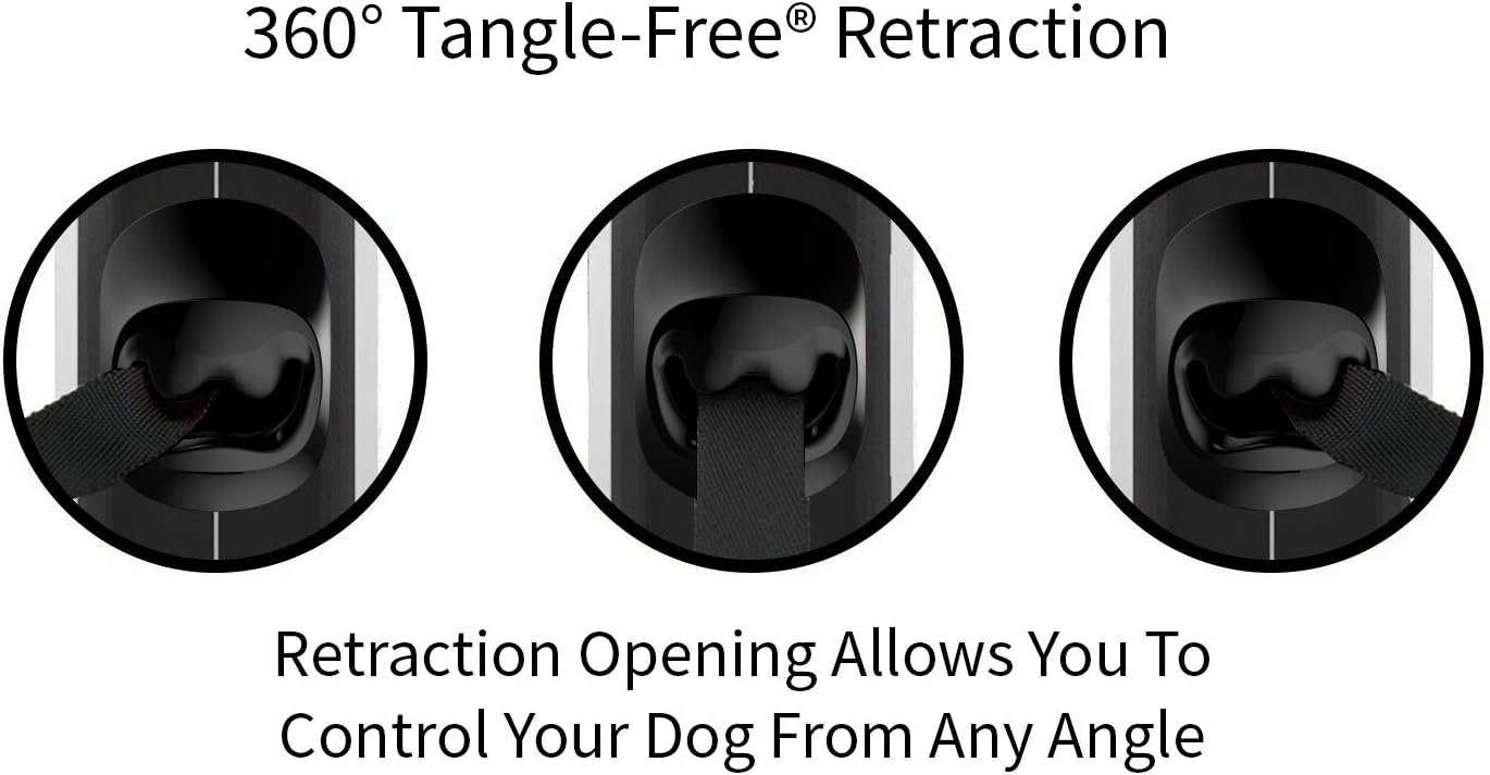 One handed brake and lock button detail on Tug leash