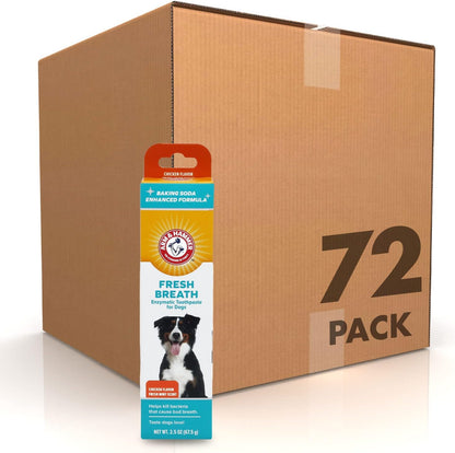 Arm & Hammer for Pets Fresh Breath Enzymatic Dog Toothpaste Vanilla Ginger Flavor Baking Soda Dental Gel Eliminates Bad Breath Safe Puppies Adult Dogs Daily Use 2.5 OZ Single at Home Dental Care - Image 9