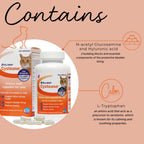 Feliway Cystease cat bladder supplement box back view