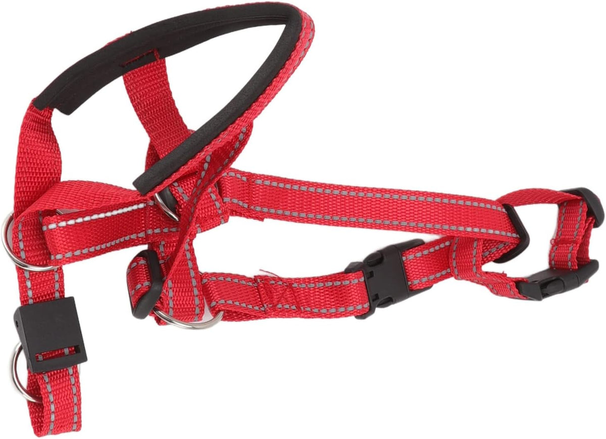 Adjustable Dog Muzzle, Soft Breathable Nylon Head Collar with Comfortable Strap for Safe Walks and Bite - Image 11