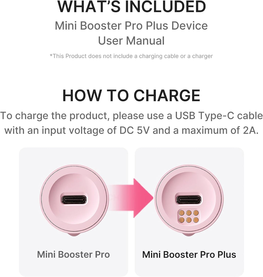 medicube Booster Pro Mini Plus - Portable Facial Device for Radiance, Beige - Image 9