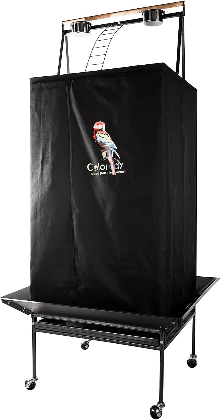 Blackout fabric of the Colorday bird cover blocking room light