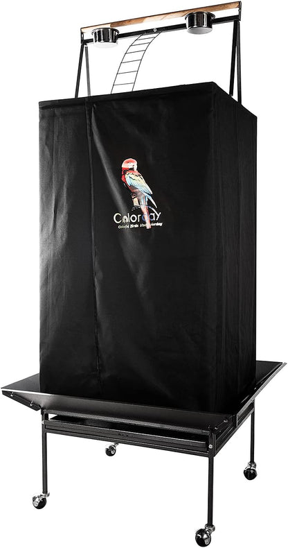 Blackout fabric of the Colorday bird cover blocking room light