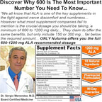 Nuturna 180 capsules maximum strength supplement bottle side profile