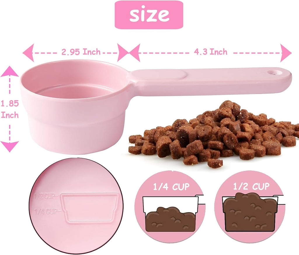 Joyinjojo melamine dog food scoop 1 cup measure