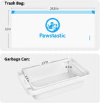 Hygienic waste disposal using Pawstastic litter bags