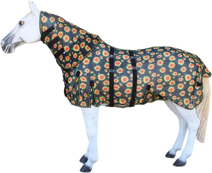 Challenger Horse Mesh Summer Fly Sheet Spring Airflow Neck 73110 - Image 9
