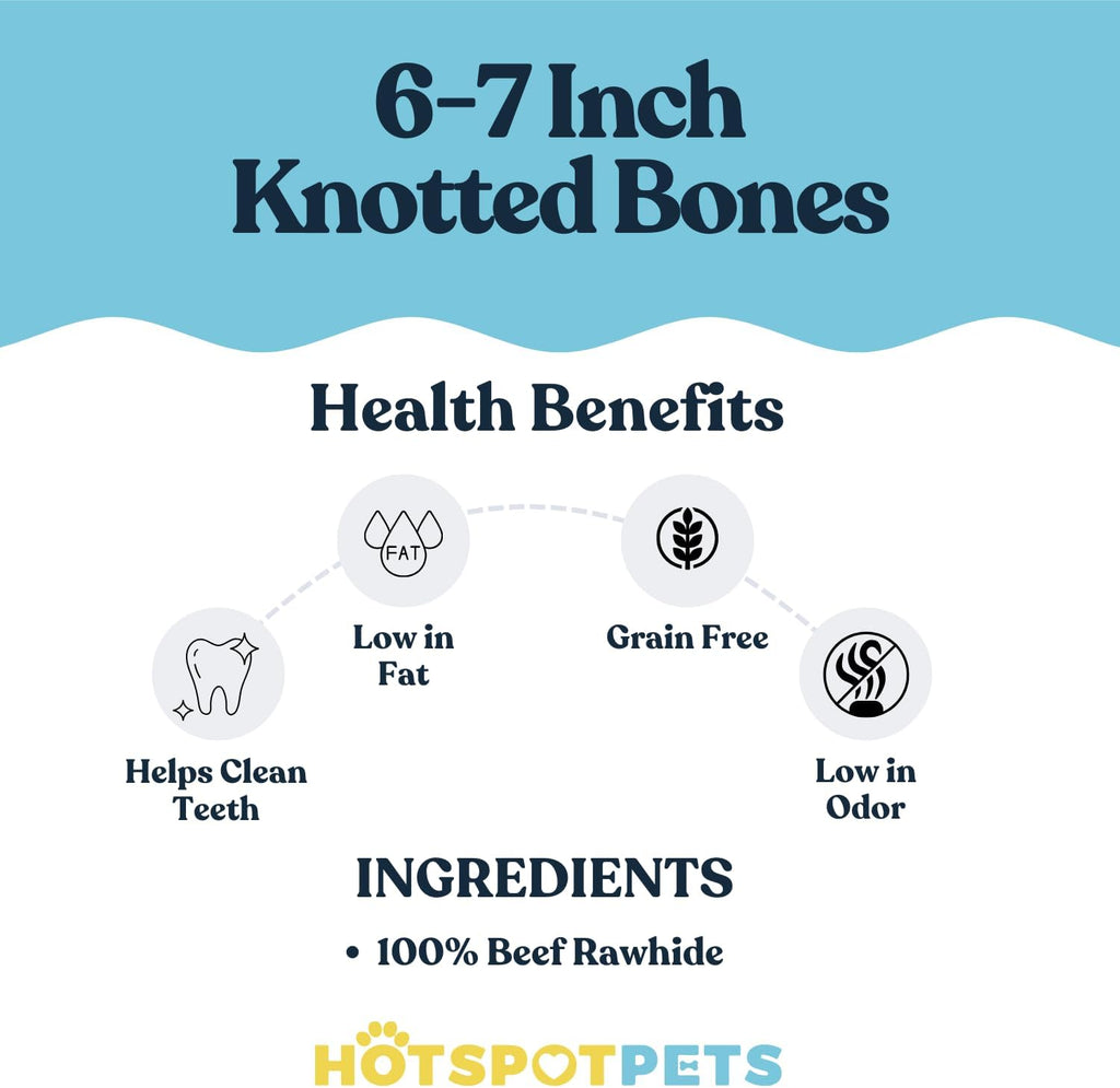 Hotspot Pets single ingredient dog chew bones packaging details