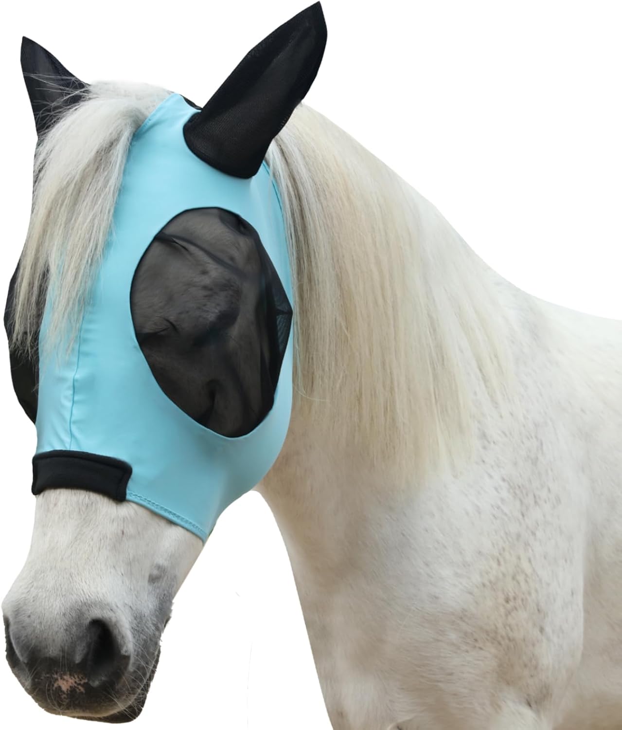 Gallopoff horse fly mask with ears front view