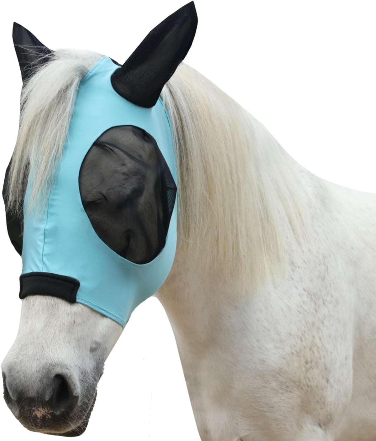 Gallopoff horse fly mask with ears front view