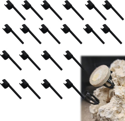 Zbajeuf coral frag plug holder front view for aquarium aquascaping