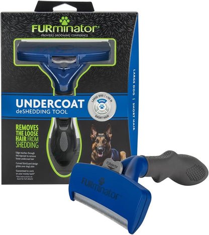 FURminator Large Dog Undercoat deShedding Tool for Long Hair, Reduces Loose Hair From Shedding - Image 13