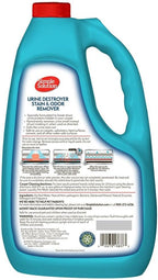 Simple Solution pet urine stain remover bottle back label details