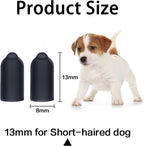 Soft silicone prong collar cover replacements for pet training devices close up.