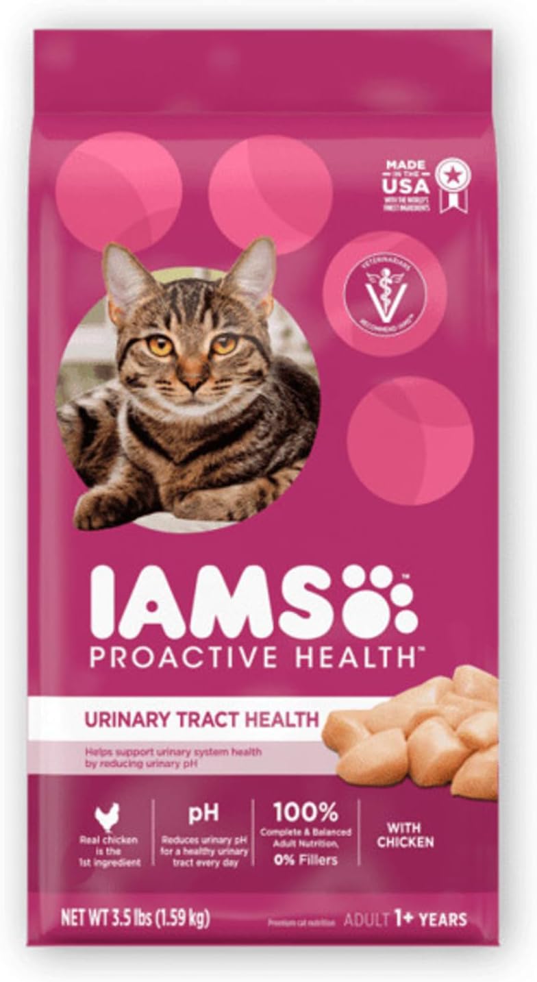 IAMS Proactive Health Urinary Tract Health Dry Cat Food, Chicken, 7 lb - Image 12