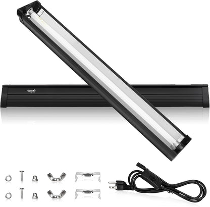 UVB Light for Reptiles Bearded Dragon, T5 UVB Reptile Light Fixture HO UVB Bulb Lighting Combo Kit 10.0 8W UVA UVB Reptile Light Bulb Terrarium Lamp Tube Bar for Snake Gecko Turtle Lizard, 12 Inch - Image 10