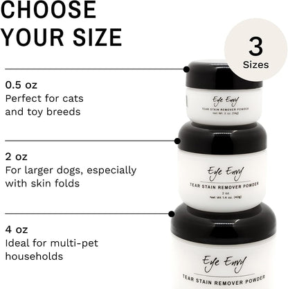 Natural non toxic pet tear stain cleanser for professional grooming results