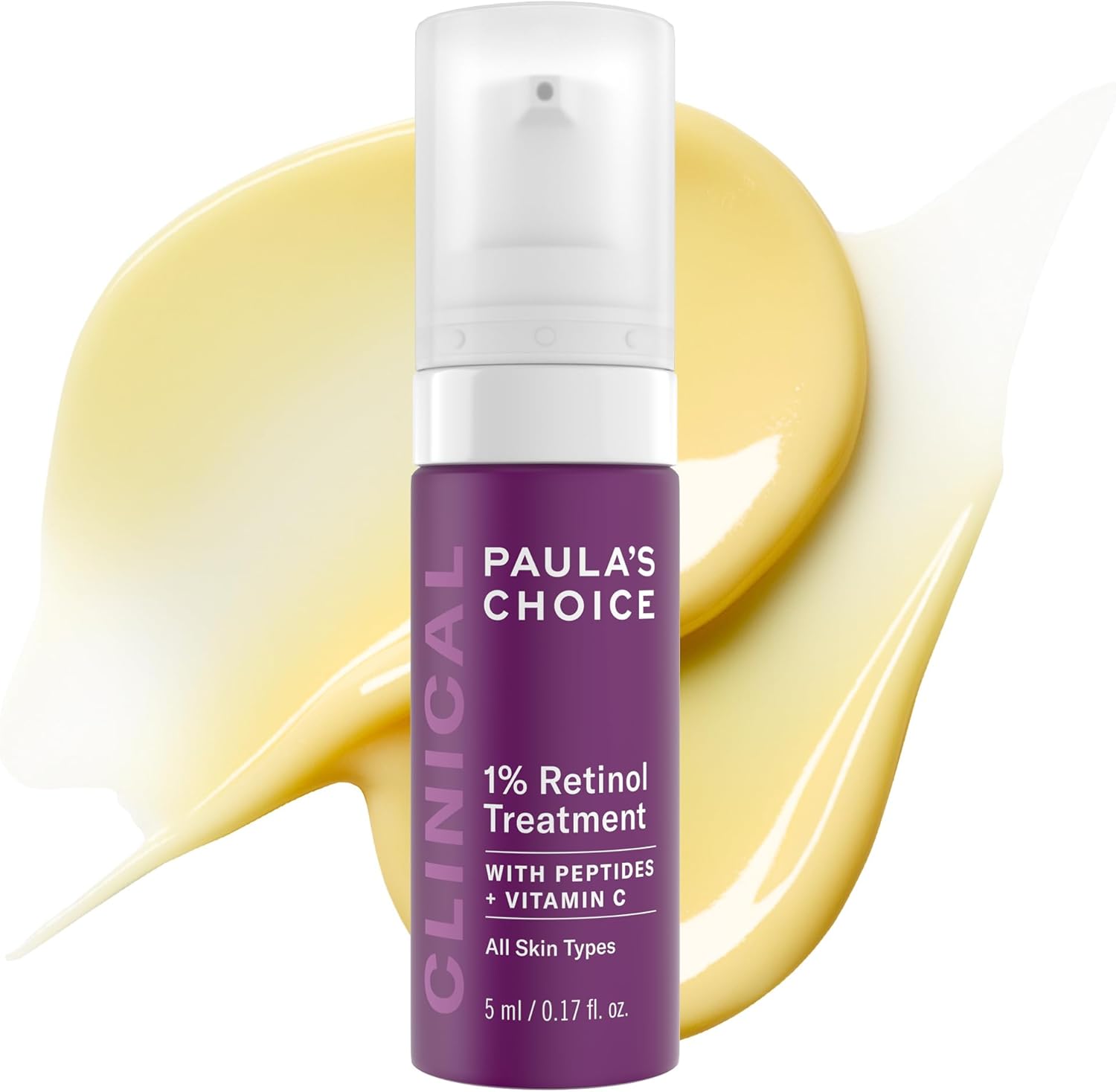 Paula's Choice Clinical 1 Percent Retinol Treatment 5ml front view packaging