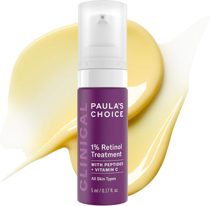 Paula's Choice Clinical 1 Percent Retinol Treatment 5ml front view packaging