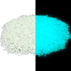 Wesiti glow in the dark gravel front view for aquarium