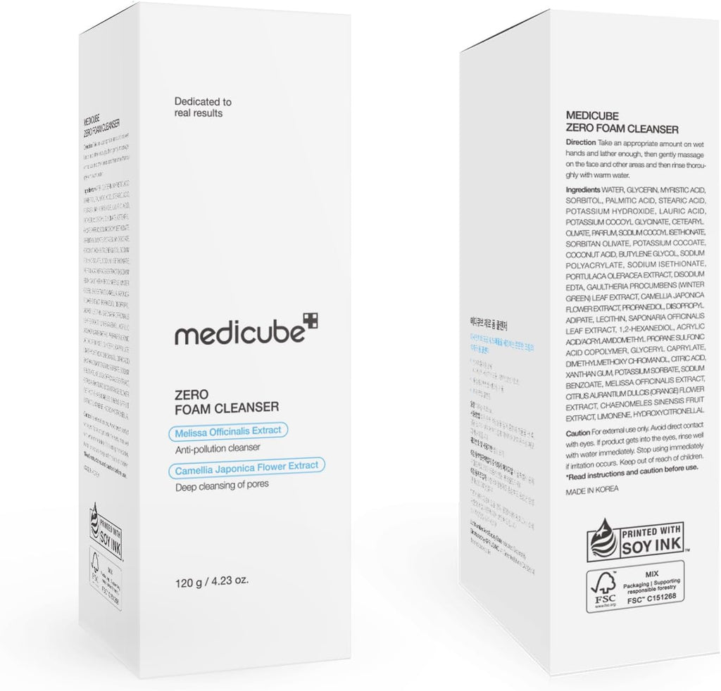 medicube Facial Cleanser Zero Foam Cleanser for Pore & Excess Oil Care - Image 9