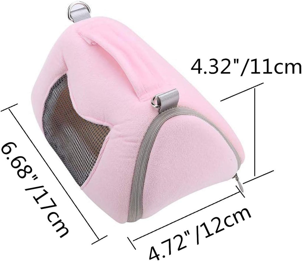 Wontee small pet carrier showing breathable mesh window