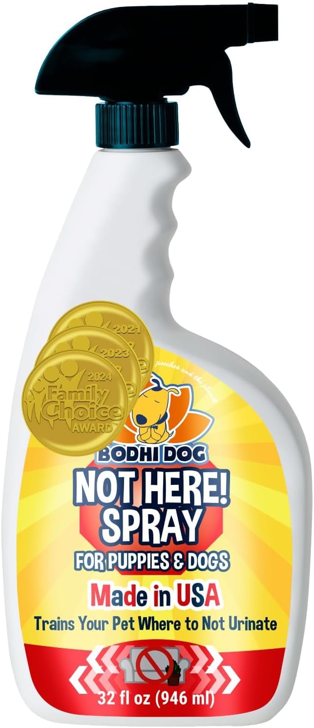 Close up of Bodhi Dog training spray nozzle for surface application