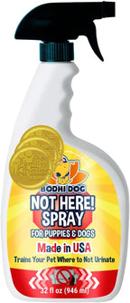 Close up of Bodhi Dog training spray nozzle for surface application