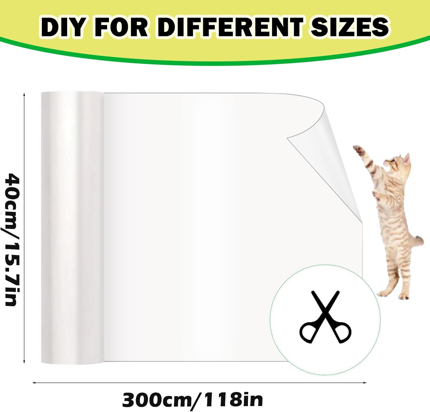 Vcanivr anti scratch protector sheet being cut with scissors