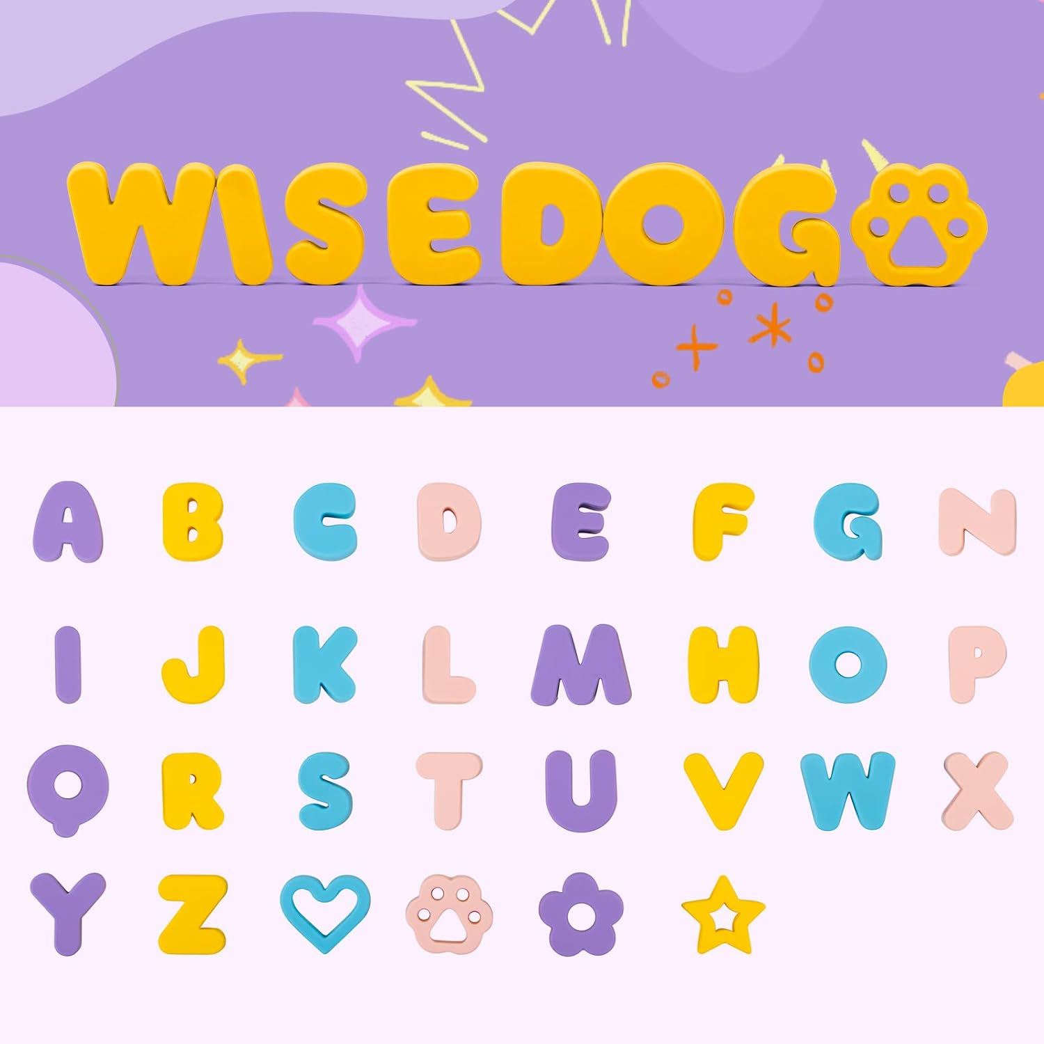 Wisedog custom dog name charms nineteen millimeter slide on pet collar tags