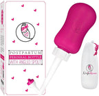 Ninja Mama Peri Bottle for postpartum care front view showcasing the inverted design and packaging.
