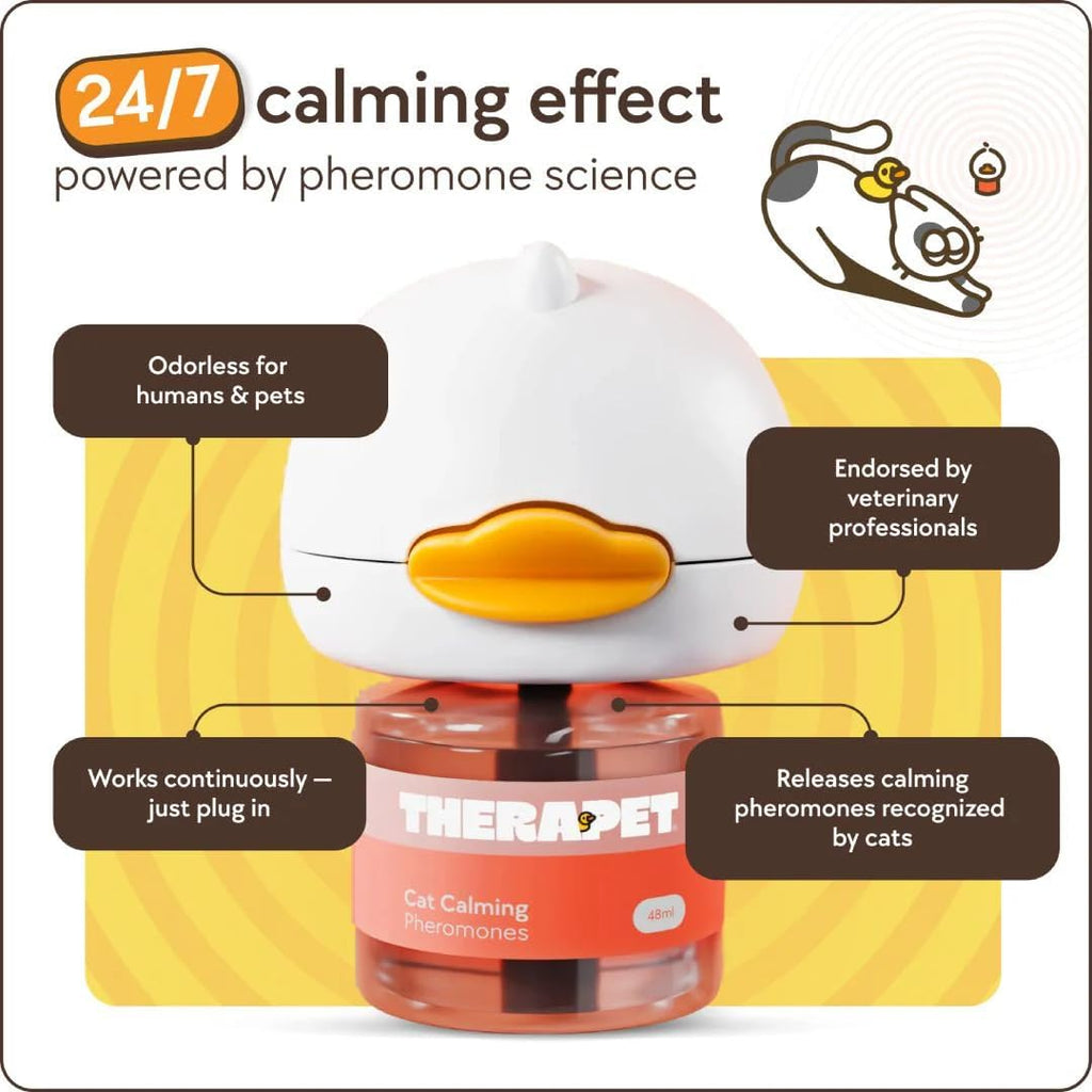 TheraPetMD 60-day supply cat behavior support kit for reducing territorial spraying