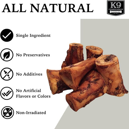 Close up view of the single ingredient hickory smoked natural beef dynamo bone texture.