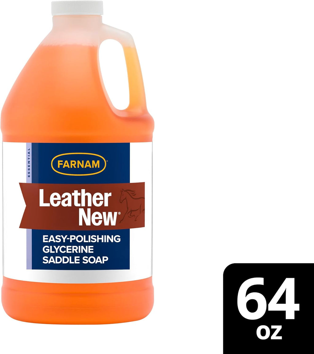 Farnam Leather New Easy-Polishing Glycerine Saddle Soap and Leather Saddle Cleaner, Protects and Preserves Leather, Cleans, Conditions and Polishes, 64 Oz. - Image 12