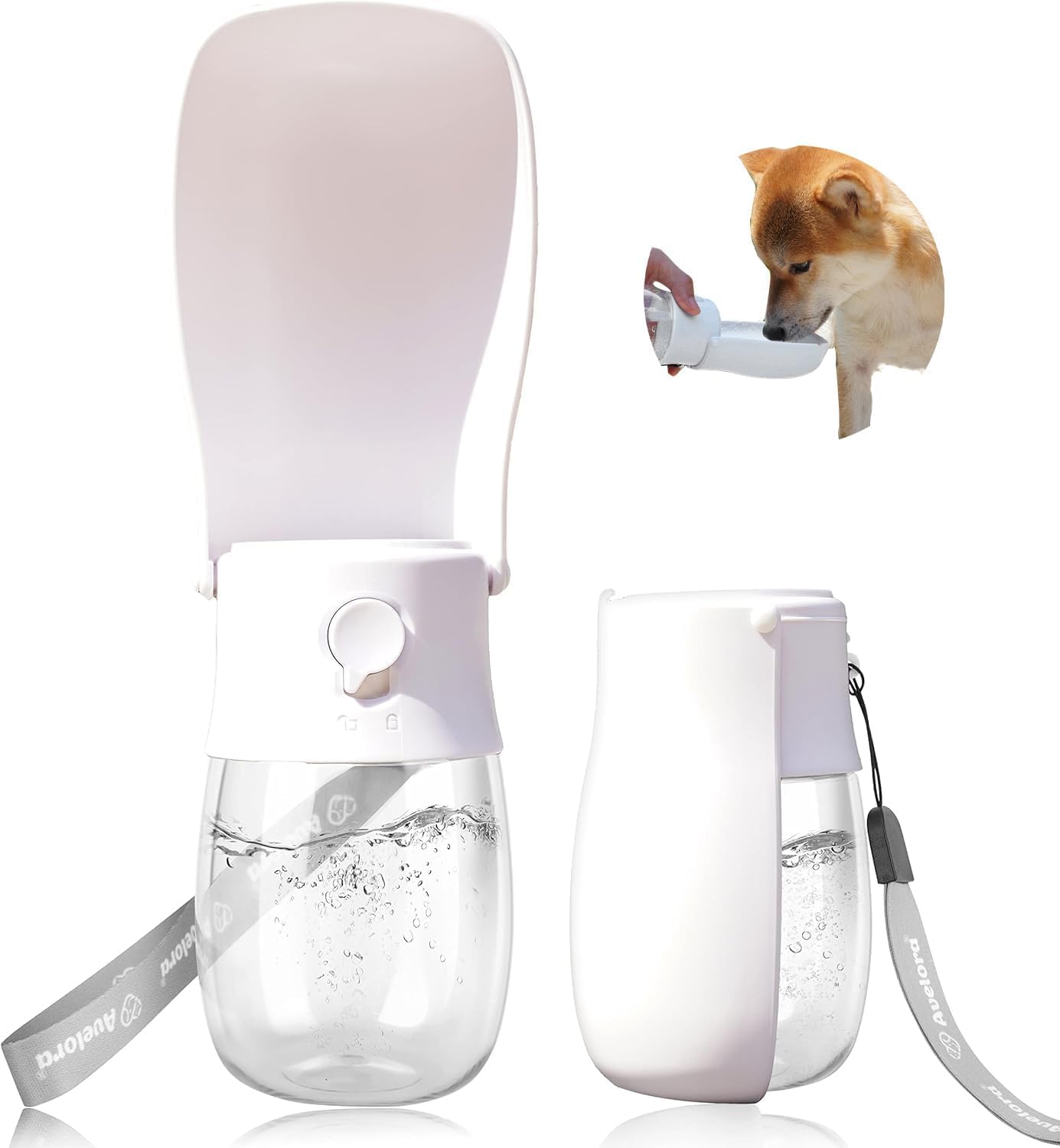 Foldable Dog Water Bottle, Portable Water Dispenser for Cat, Rabbit, Puppy and Small Animals, the Perfect Dog Gifts and Dishwasher Safe Pet Accessories for Walking, Hiking, Travel - Image 9
