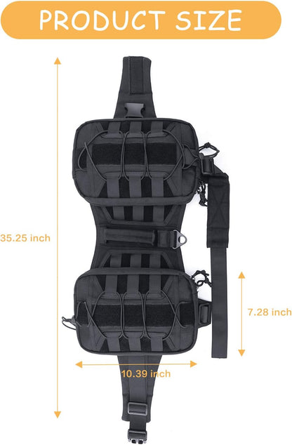 Top perspective of the Petmolico travel rucksack highlighting the padded rescue handle and aluminum leash V-ring.