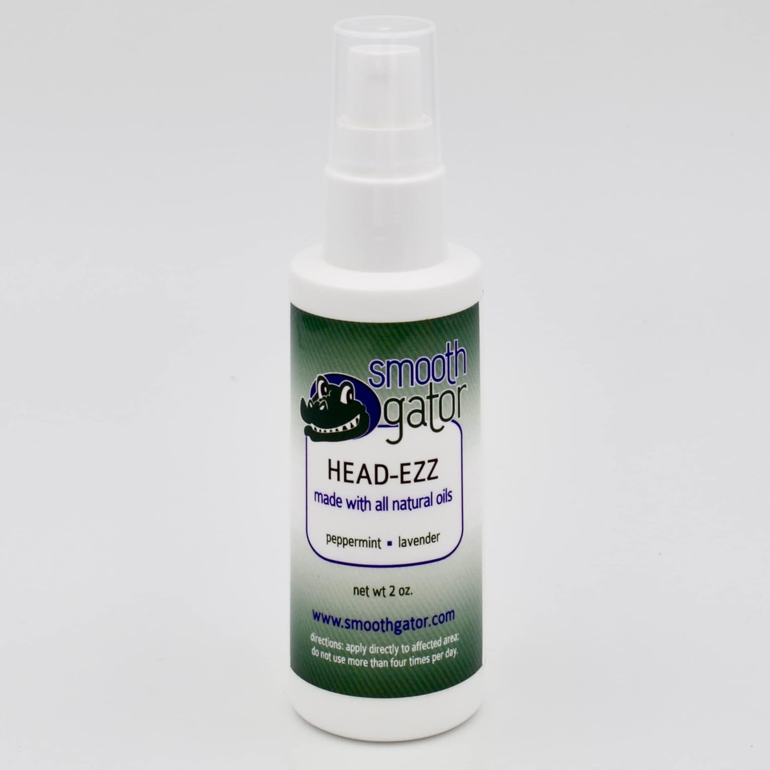 Smooth Gator Head Ezz topical analgesic cream 2 fluid ounce front view