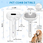Siciry professional pet hair removal brush packaging and accessories