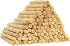 MON2SUN Dog Rawhide Twist Sticks Natural 5 Inch Thin Sticks Rawhide Chews Treats for Puppy and Small Dogs 120 Count - Image 11