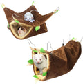Leftstarer forest theme guinea pig and ferret tunnel set front view