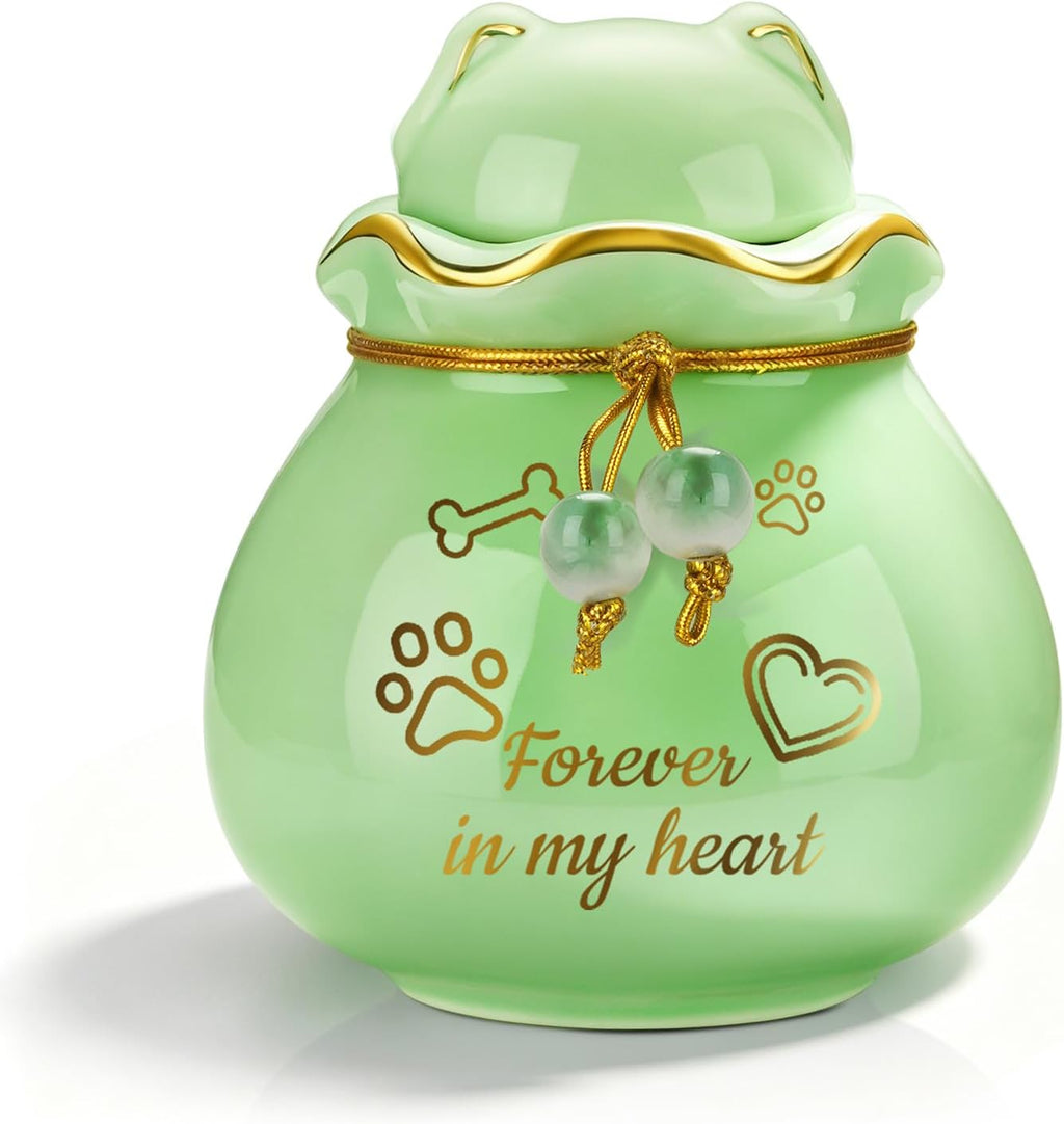 SOITIS Pet Urn for Dog 3.54" Cat Urn for Ashes Pet Lid Pet Ashes Keepsake - Image 15