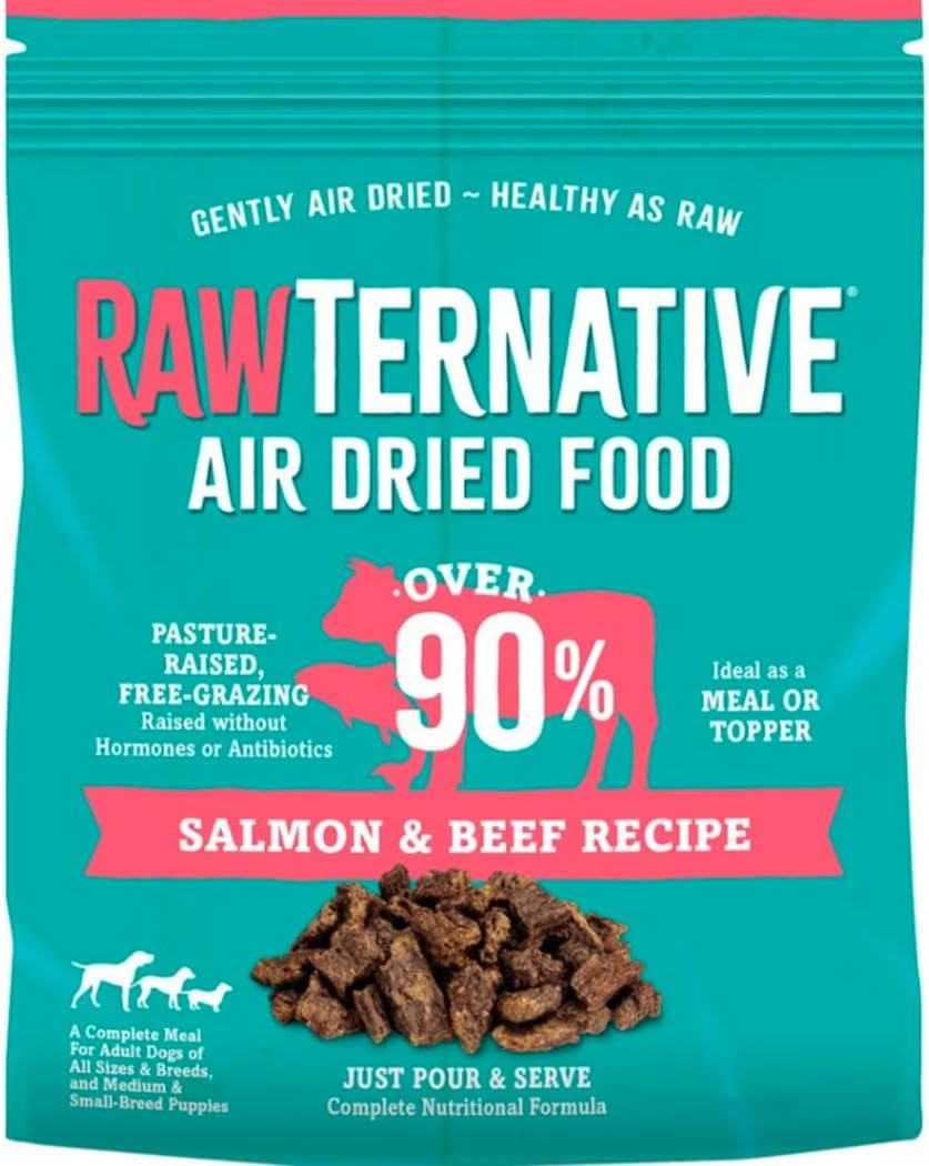 Grandma Maes pet food back of packaging showing premium New Zealand ingredients list